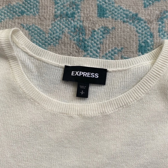 Express Ruffle Sleeve Sweater - Picture 3 of 3